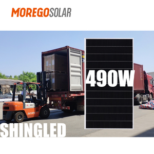 Moregosolar Photovoltaic Panels Shingle Solar Panel 166mm 490W